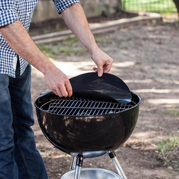 Reusable Non-stick Round BBQ Grill Mat  