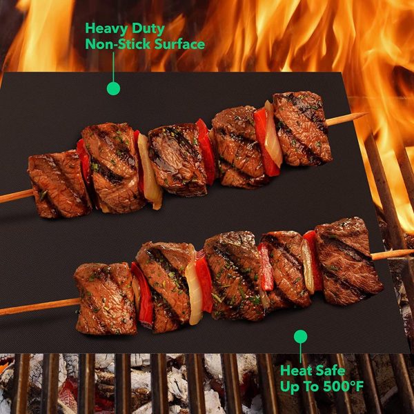 Premium Non-Stick BBQ Grill Mat  